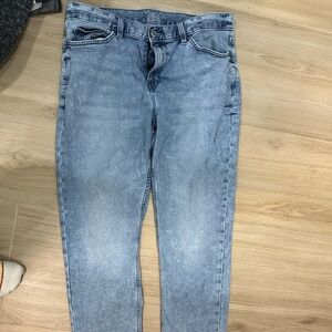 Banana republic light blue denim jeans 34x30